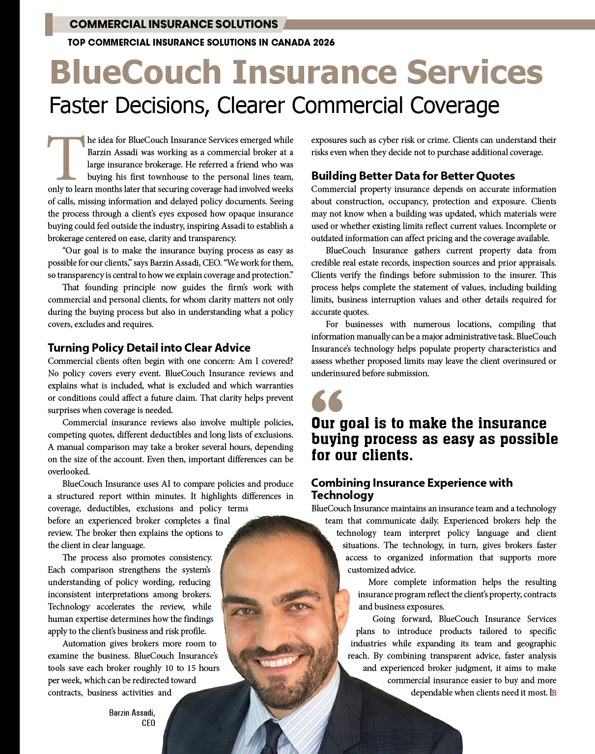 Insurance Brokers Canada | Insurance Business Review Insurance Brokers Canada | Insurance Business Review